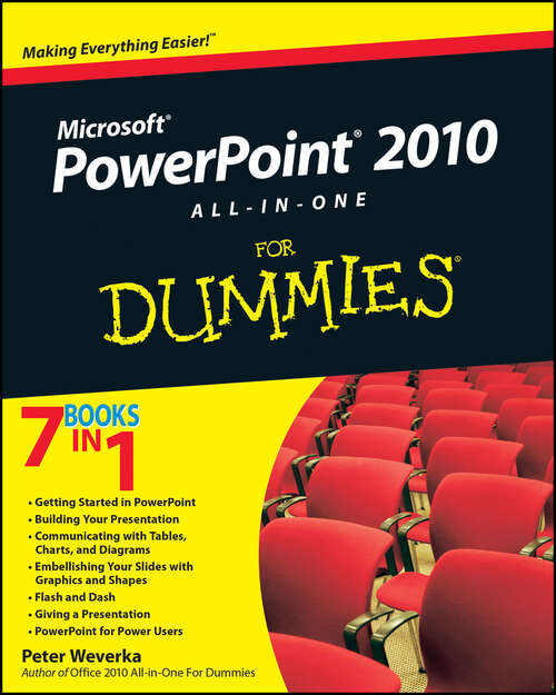 Book cover of PowerPoint 2010 All-in-One For Dummies