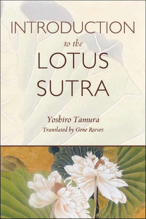 Book cover of Introduction to the Lotus Sutra