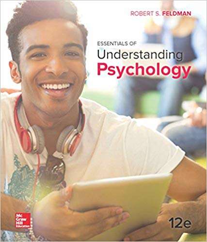 Book cover of Essentials of Understanding Psychology (Twelfth Edition)