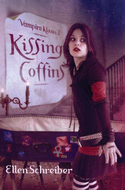 Book cover of Kissing Coffins (Vampire Kisses #2)