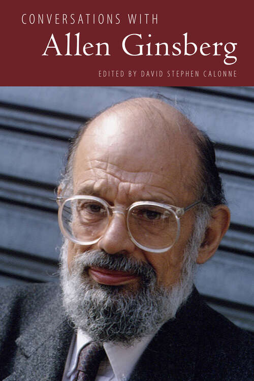 Book cover of Conversations with Allen Ginsberg (EPUB Single) (Literary Conversations Series)