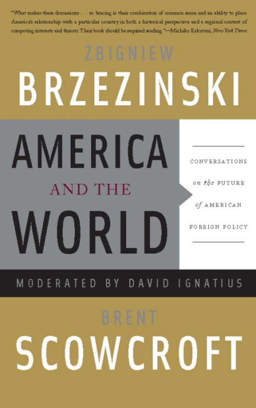Book cover of America and the World