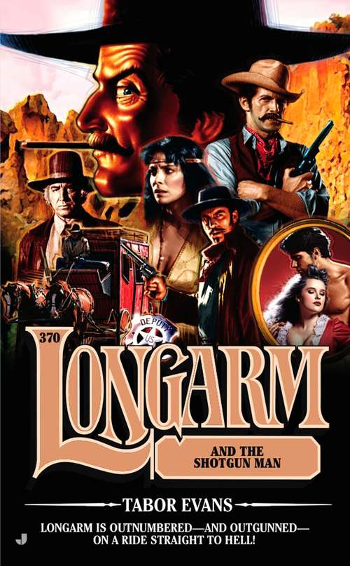 Book cover of Longarm and the Shotgun Man (Longarm #370)