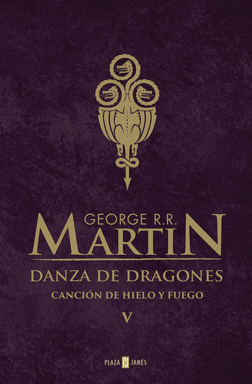 Book cover of Danza de dragones  (Canción de hielo y fuego #5)
