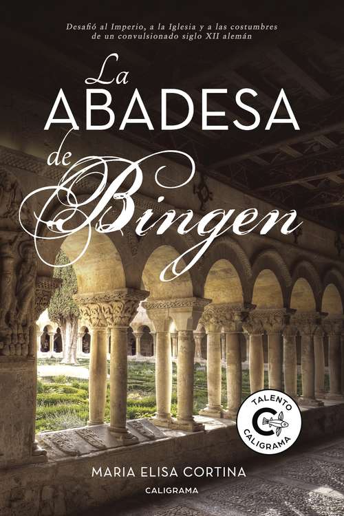 Book cover of La abadesa de Bingen