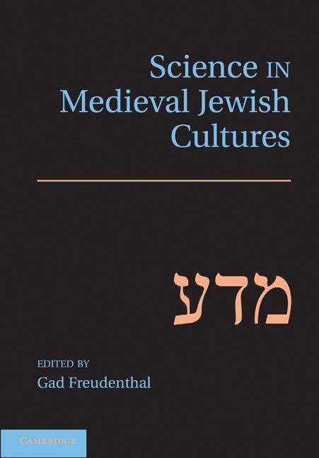 Book cover of Science in Medieval Jewish Cultures