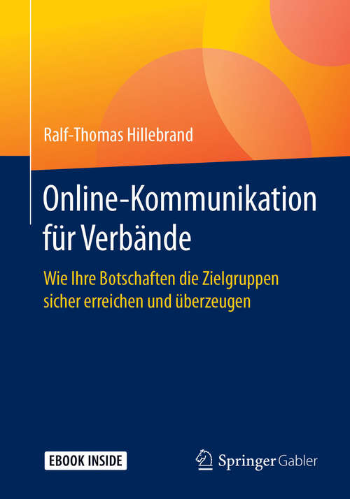 Book cover of Online-Kommunikation für Verbände