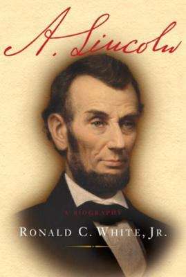 Book cover of A. Lincoln: A Biography