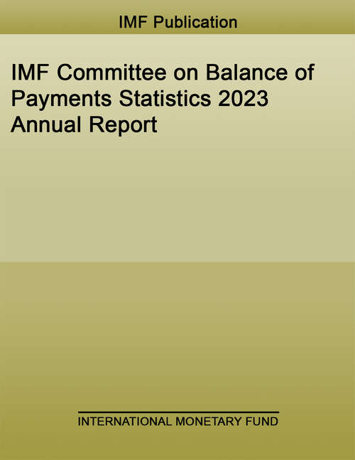 Book cover of Balance of Payments Statistics: [subtitle]