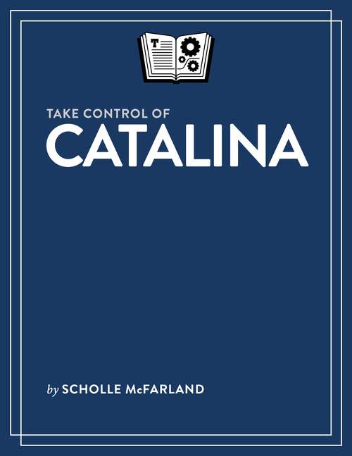 Book cover of Take Control of Catalina