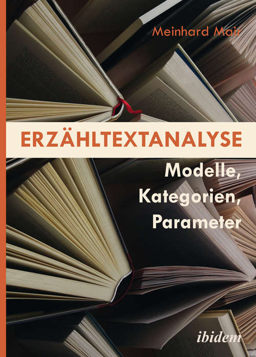 Book cover of Erzähltextanalyse [German-language Edition]