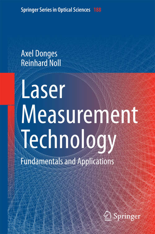 Book cover of Laser Measurement Technology