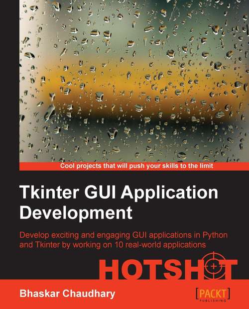 Book cover of Tkinter GUI ApplicationDevelopment HOTSHOT