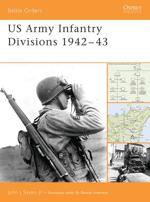 Book cover of US Army Infantry Divisions 19420-43
