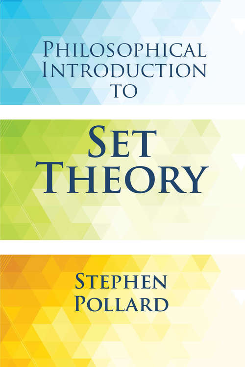Book cover of Philosophical Introduction to Set Theory