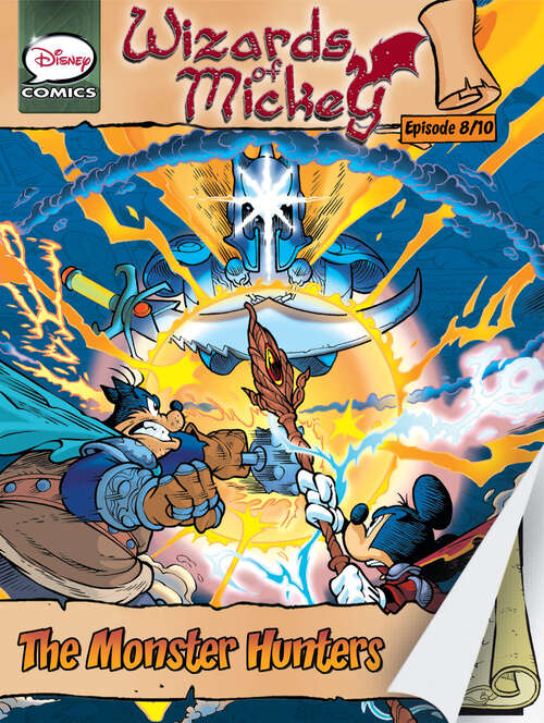 Book cover of Wizards of Mickey #8: The Monster Hunters