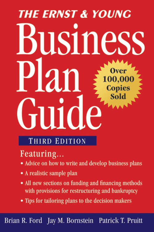 Cover image of The Ernst & Young Business Plan Guide