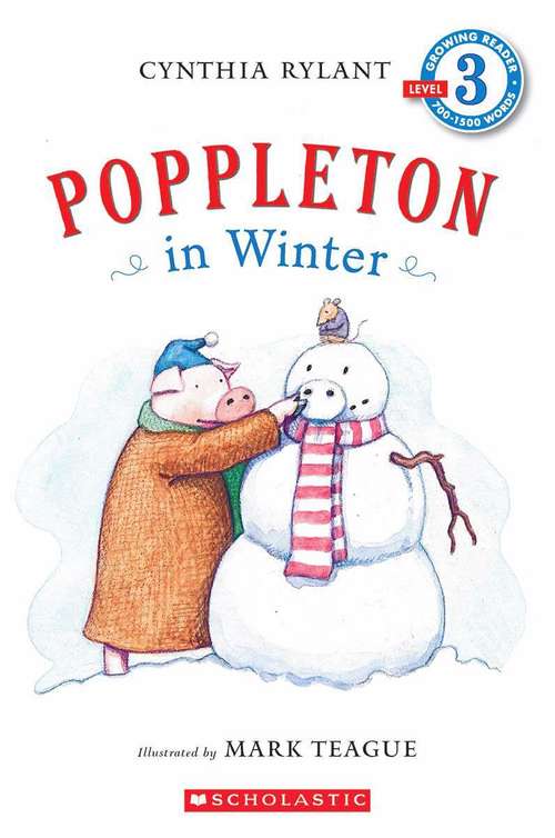 Book cover of Poppleton in Winter (Fountas & Pinnell LLI Blue #8)