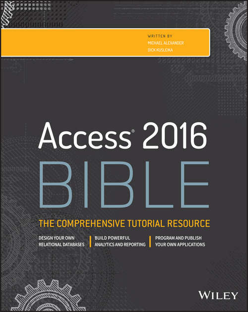 Access 2016 Bible (Bible)