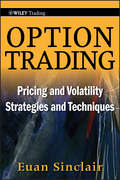 Book cover of Option Trading