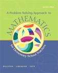 Book cover of A Problem Solving Approach to Mathematics for Elementary School Teachers (Eleventh Edition)
