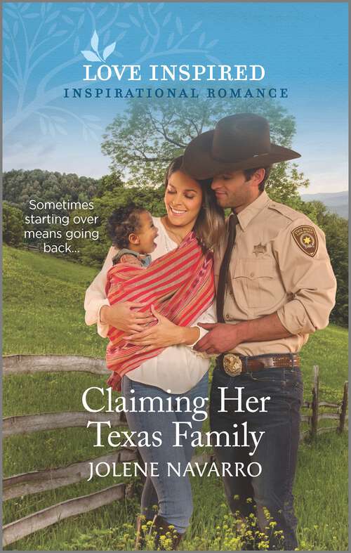 Book cover of Claiming Her Texas Family: An Uplifting Inspirational Romance (Original) (Cowboys of Diamondback Ranch #7)