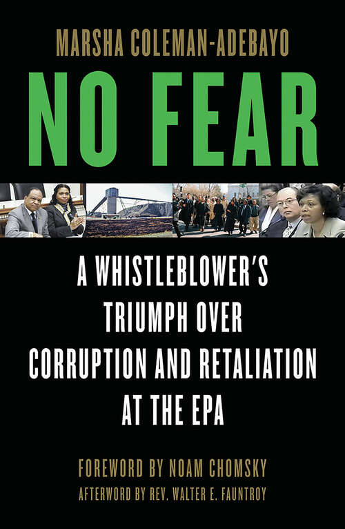 Book cover of No Fear: A Whistleblower's Triumph Over Corruption and Retaliation at the EPA