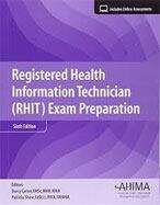 Book cover of Registered Health Information Technician (RHIT) Exam Preparation Sixth Edition
