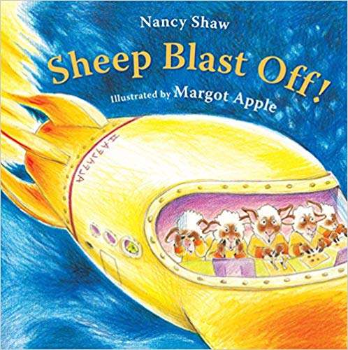 Book cover of Sheep Blast Off! (Fountas & Pinnell LLI Blue: Level H)