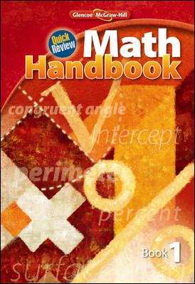 Quick Review Math Handbook Book 1