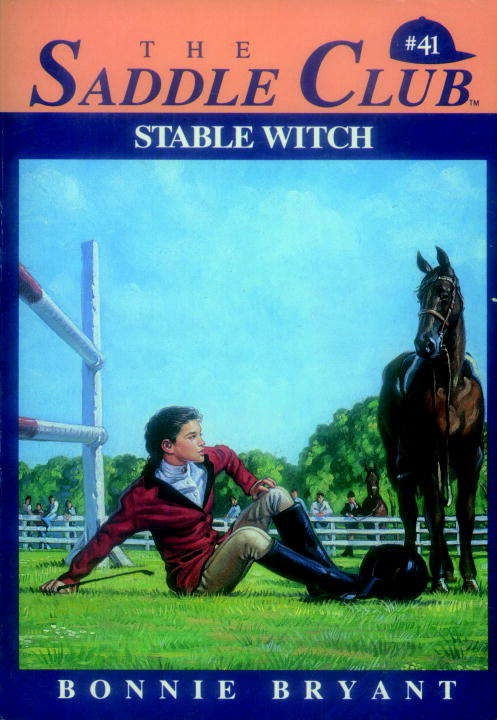 Book cover of Stable Witch (Saddle Club #41)