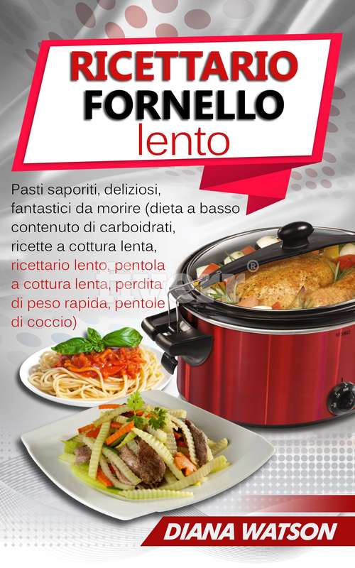 Book cover of Ricettario Fornello Lento