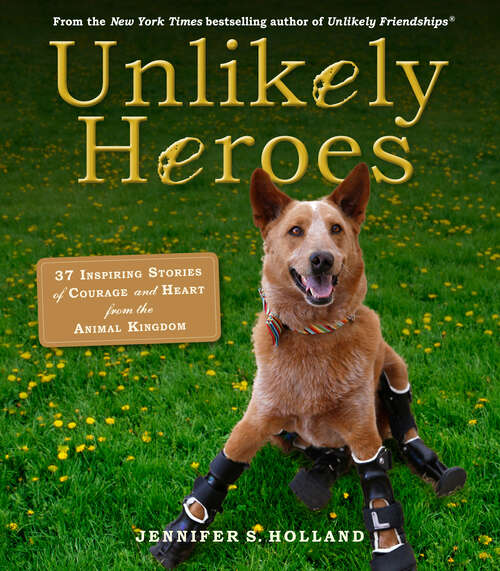 Book cover of Unlikely Heroes: 37 Inspiring Stories of Courage and Heart from the Animal Kingdom (Unlikely Friendships)