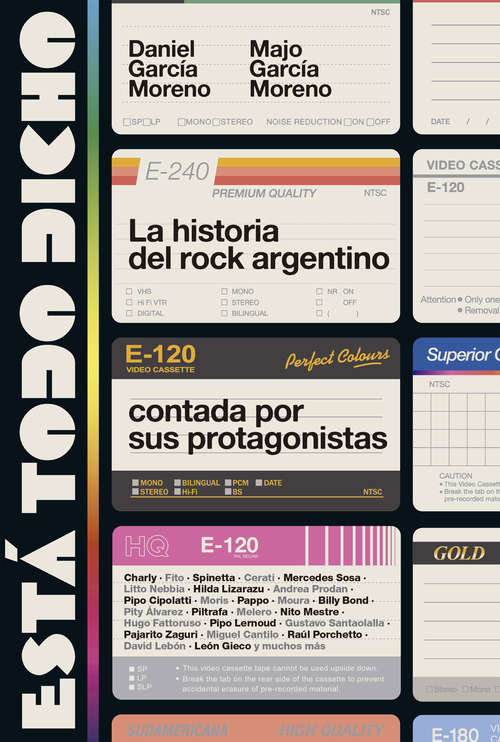 Book cover of Está todo dicho: La historia del rock argentino contada por sus protagonistas