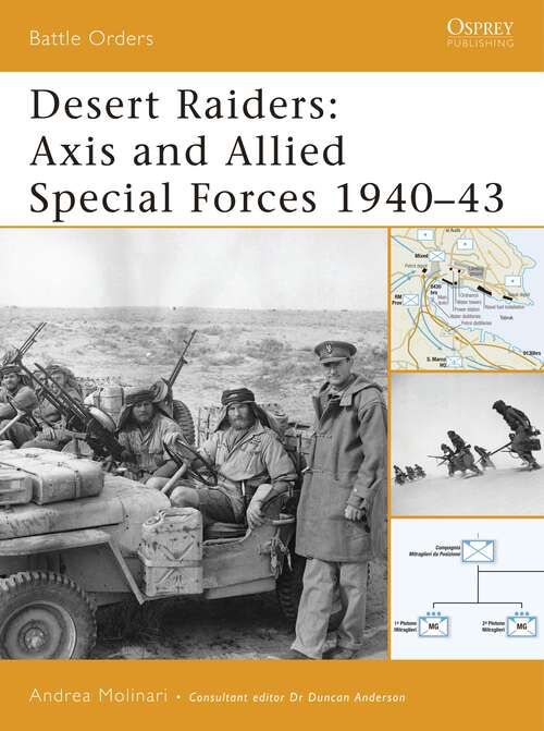 Book cover of Desert Raiders: Axis and Allied Special Forces 1940-43