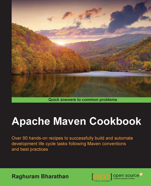 Book cover of Apache Maven Cookbook