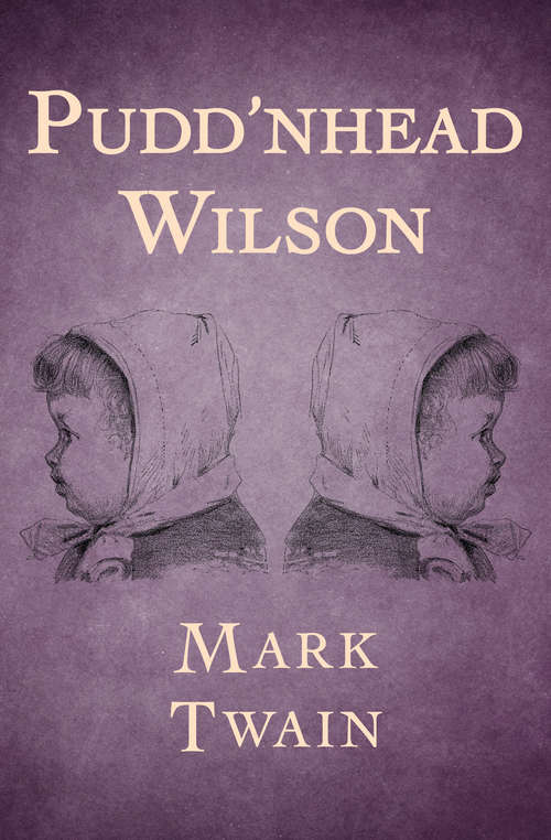 Book cover of Pudd'nhead Wilson