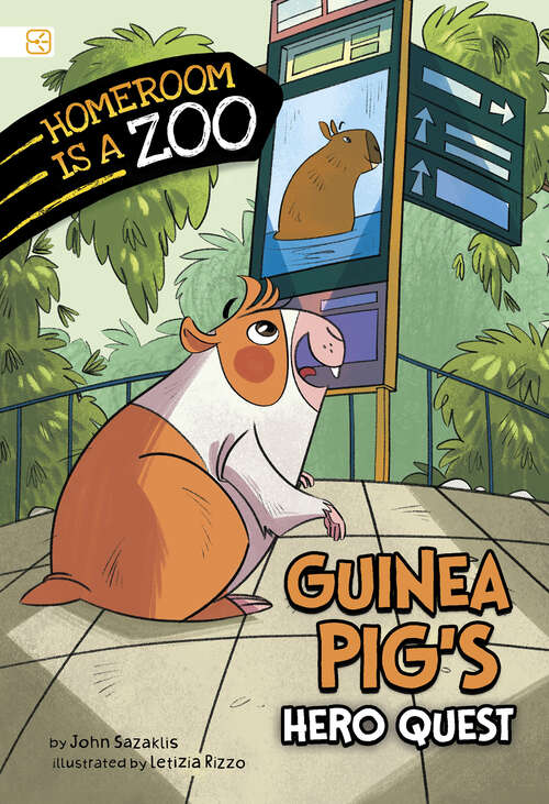 Book cover of Guinea Pig's Hero Quest