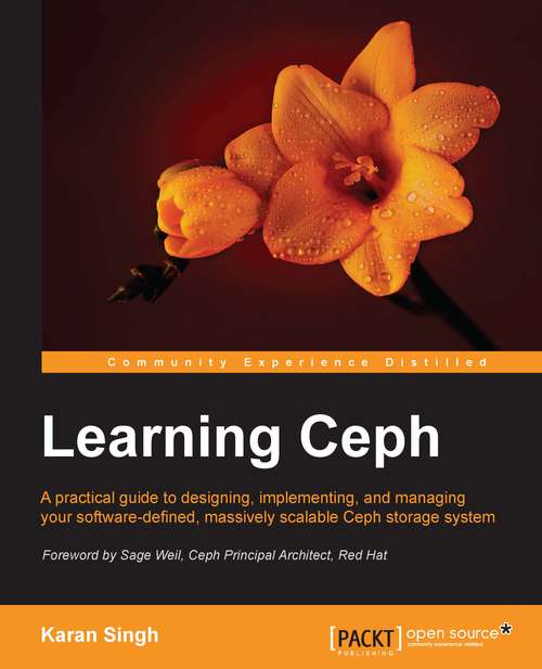 Book cover of Learning Ceph