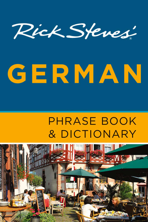 Book cover of Rick Steves' German Phrase Book & Dictionary