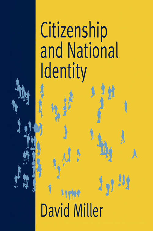 Book cover of Citizenship and National Identity