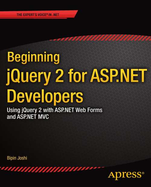 Book cover of Beginning jQuery 2 for ASP.NET Developers