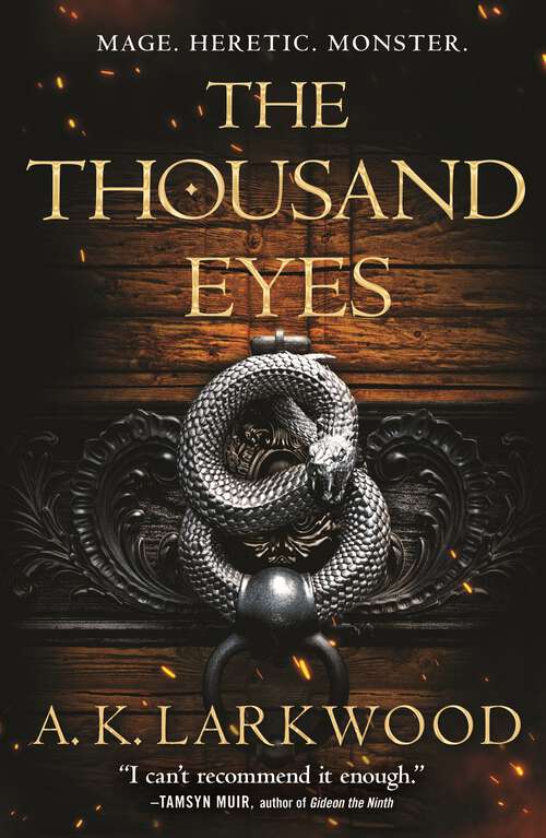 Book cover of The Thousand Eyes (The Serpent Gates #2)