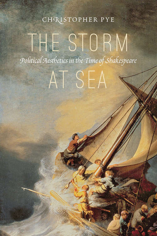 Book cover of The Storm at Sea: Political Aesthetics in the Time of Shakespeare