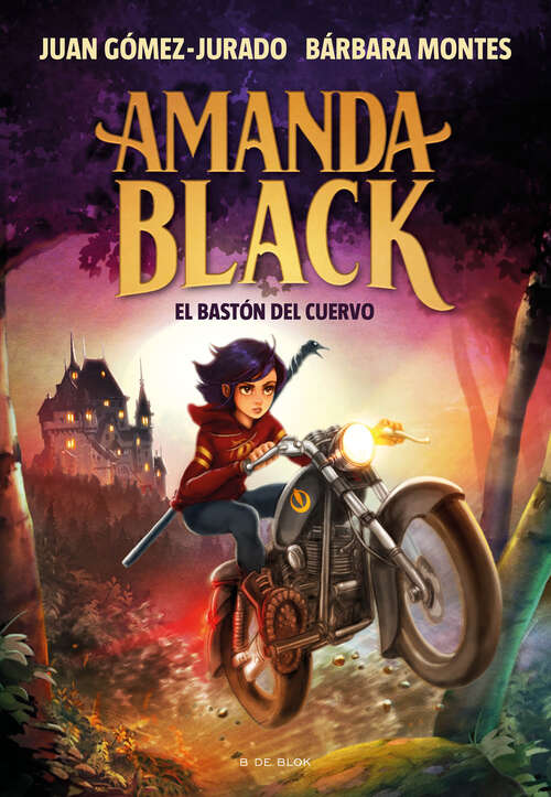 Book cover of Amanda Black 7 - El bastón del cuervo (Amanda Black: Volumen 7)