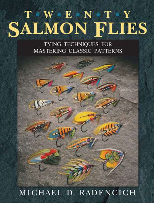Book cover of Twenty Salmon Flies