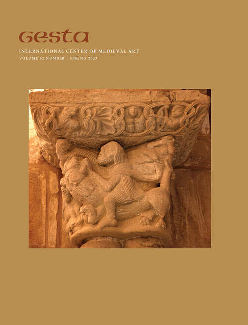 Book cover of Gesta, volume 62 number 1 (Spring 2023)