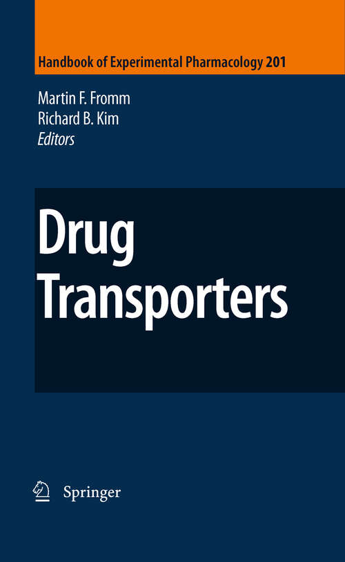 Book cover of Drug Transporters