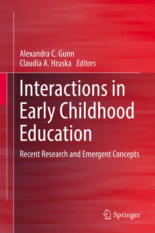Book cover of Interactions in Early Childhood Education