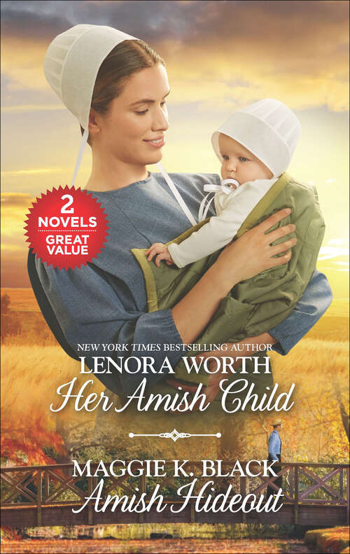 Book cover of Her Amish Child and Amish Hideout (Reissue)
